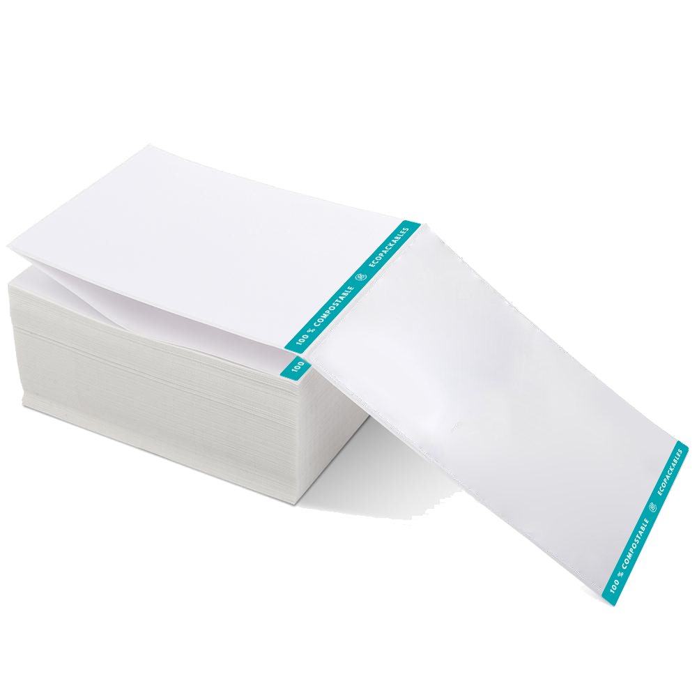 100% PCR Shipping Labels - EcoPackables