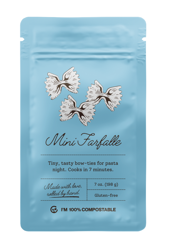 EcoPackables Home Compostable Flat Sachet - custom