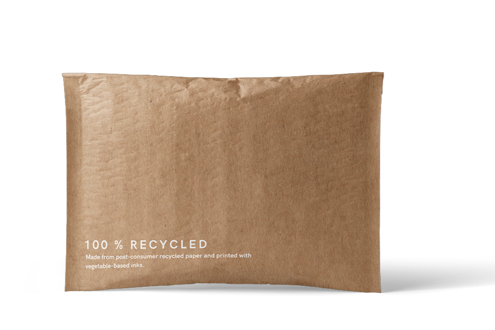 100% Recycled Honeycomb Paper Padded Mailers