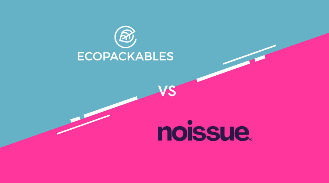 EcoPackables vs. noissue: Which sustainable packaging partner is better?