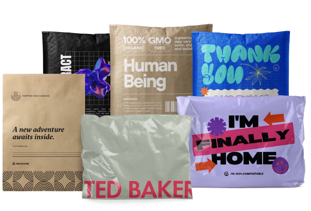 Customization Options for Wholesale Sustainable Mailers