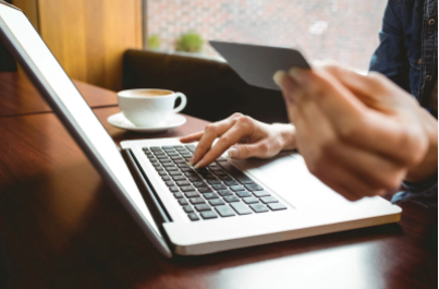 Ordering from the comfort of our homes and desks.