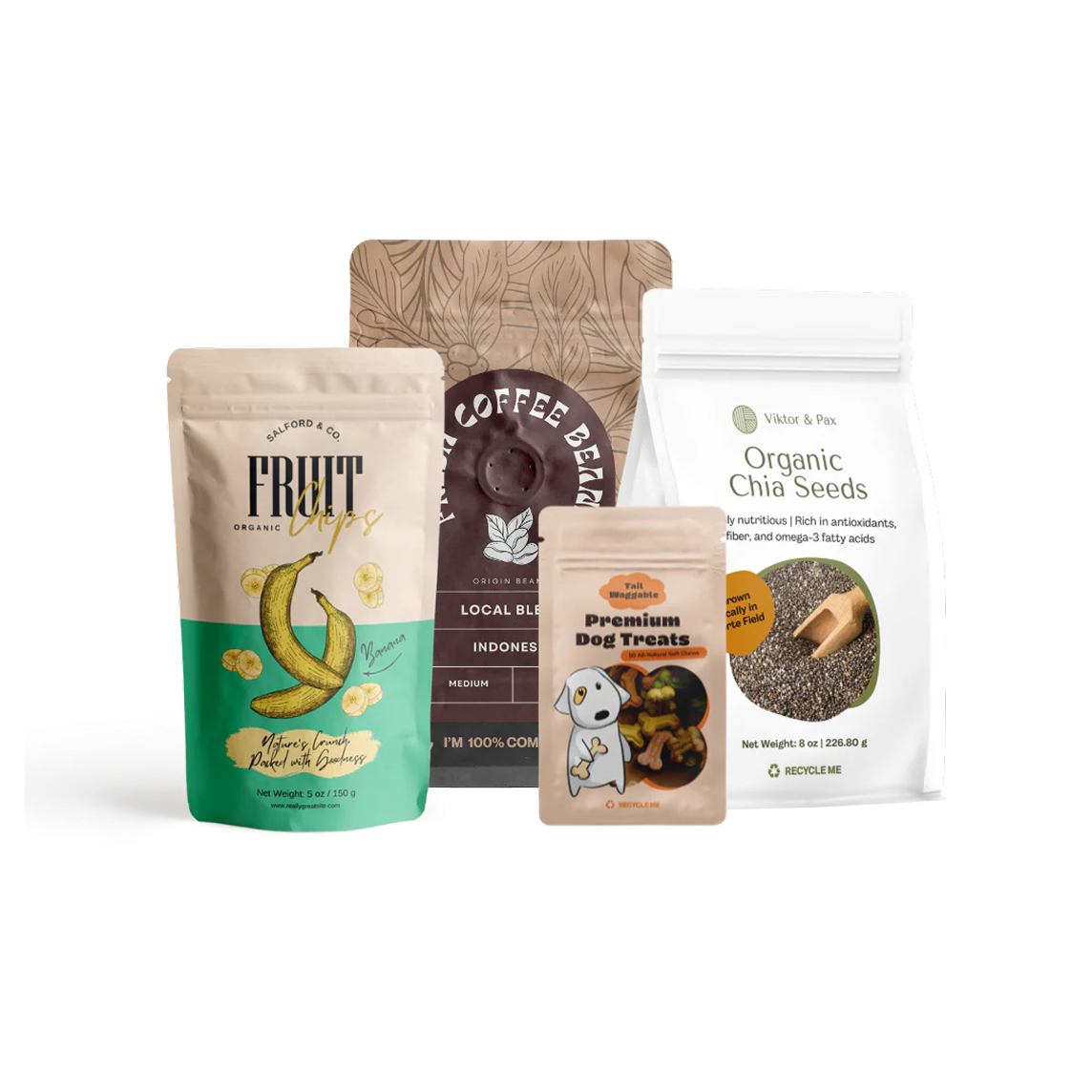 Custom Sustainable Pouches
