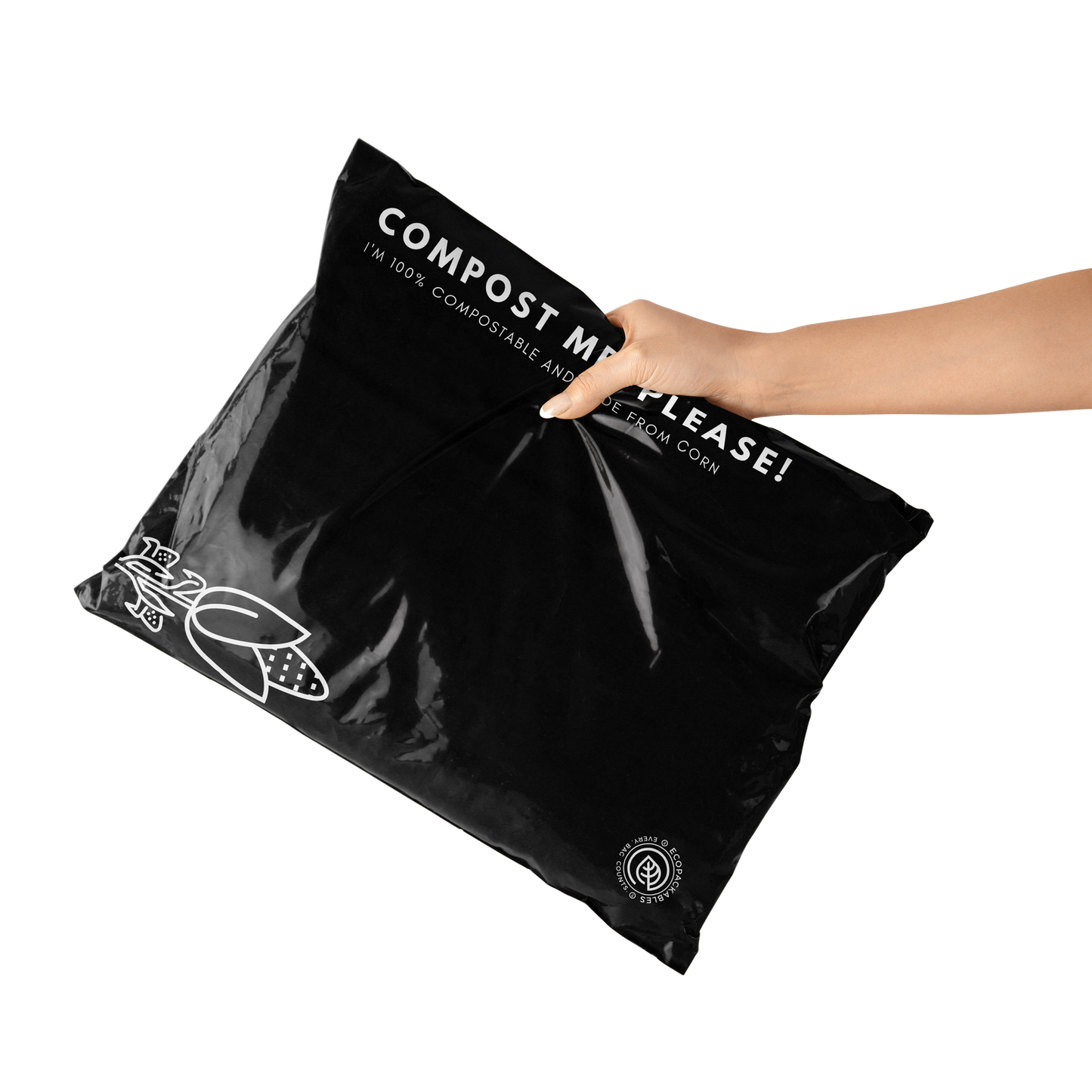 100 compostable mailer deals