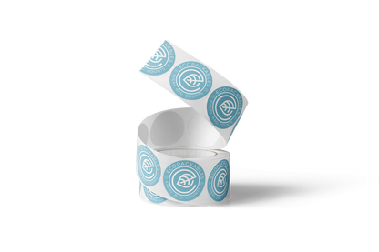 100% PCR Stickers - EcoPackables