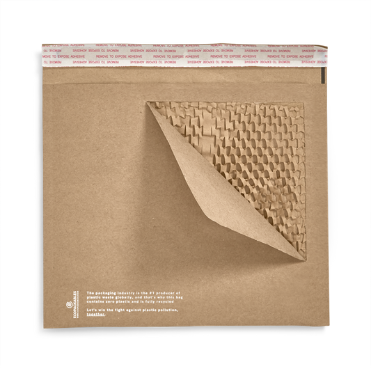 100% Recycled Honeycomb Paper Padded Mailers - EcoPackables