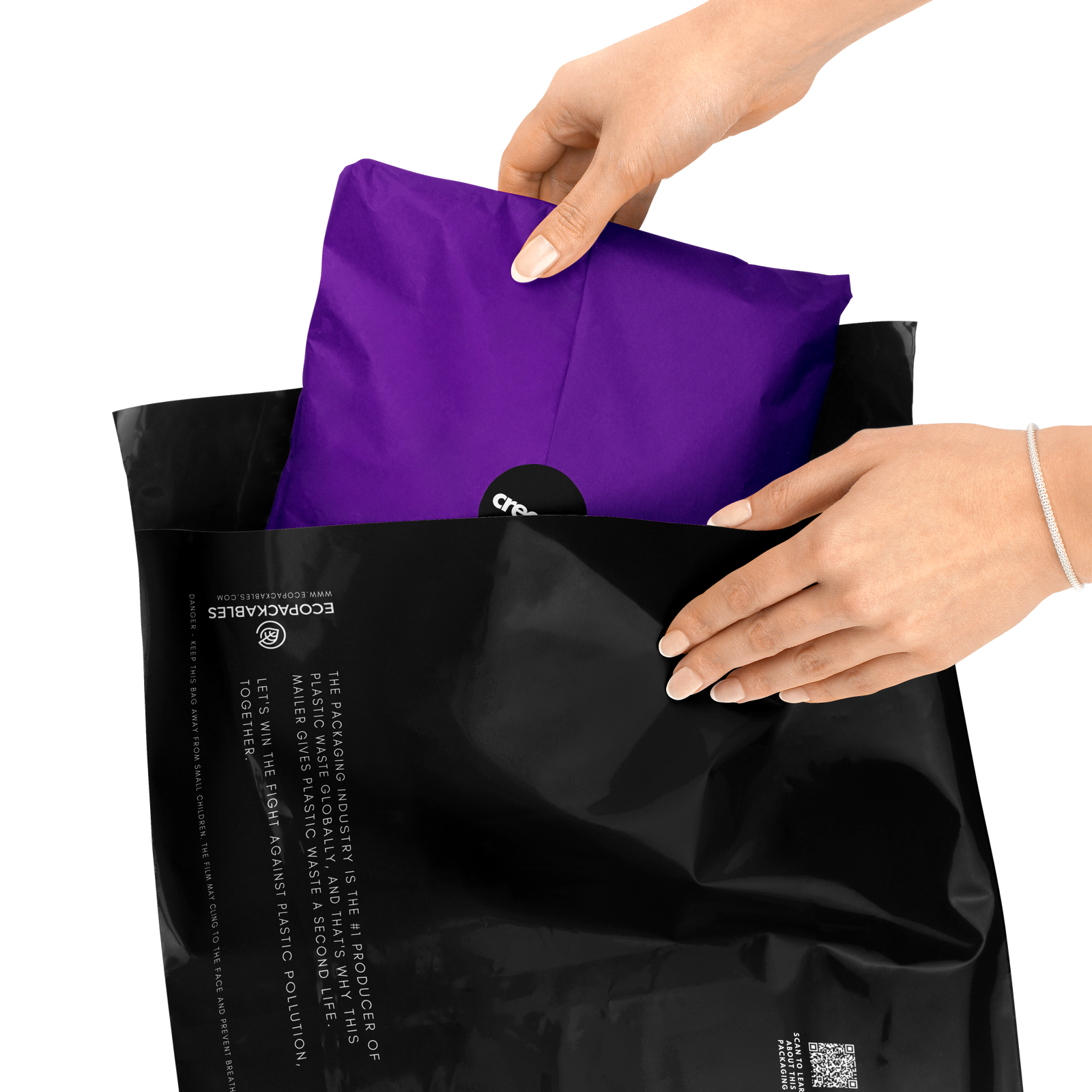 100% Recycled Polymailer - EcoPackables