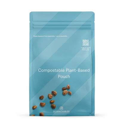 EcoPackables Home Compostable Flat Bottom Pouch - EcoPackables