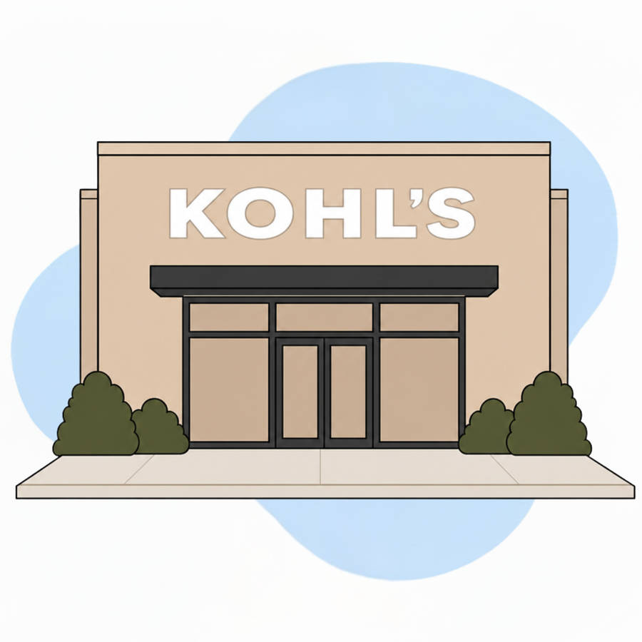 Graphic of Kohl's storefront 