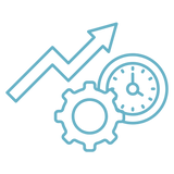 Operational efficiency icon
