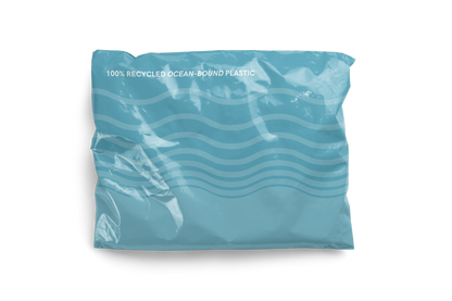 Recycled ocean bound polymailer free shipping