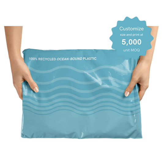 100% Recycled Ocean-Bound Polymailer