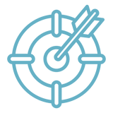 Brand alignment icon