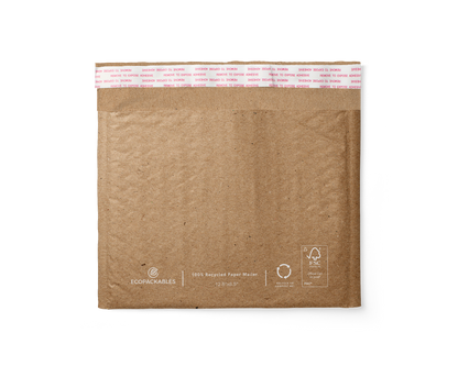100% Recycled Honeycomb Paper Padded Mailers