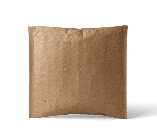 Front of Kraft honeycomb padded mailer 
