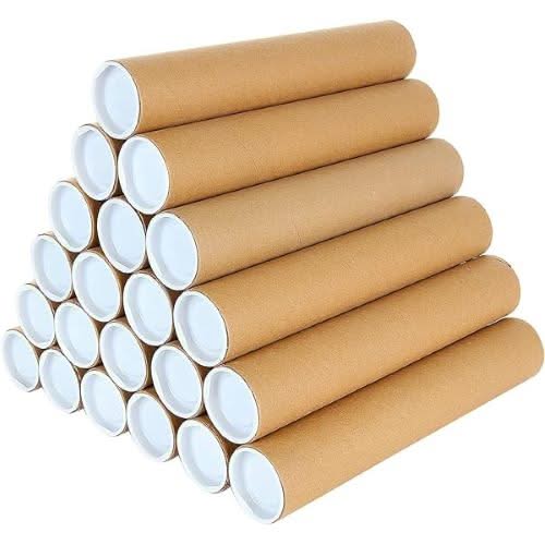 Rectangular Paper Tubes 100% Recycled Paper Tubes – EcoPackables