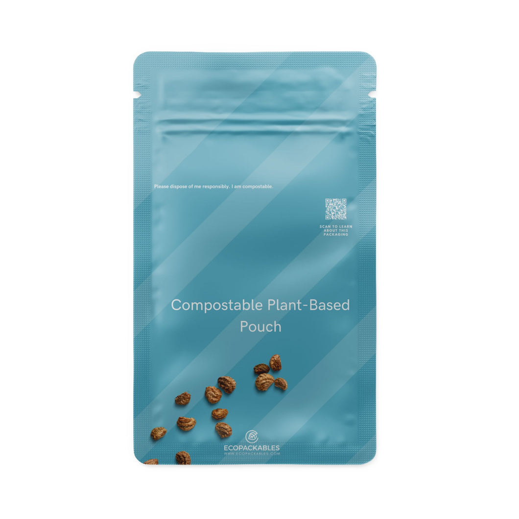 compostable flat pouch free shipping